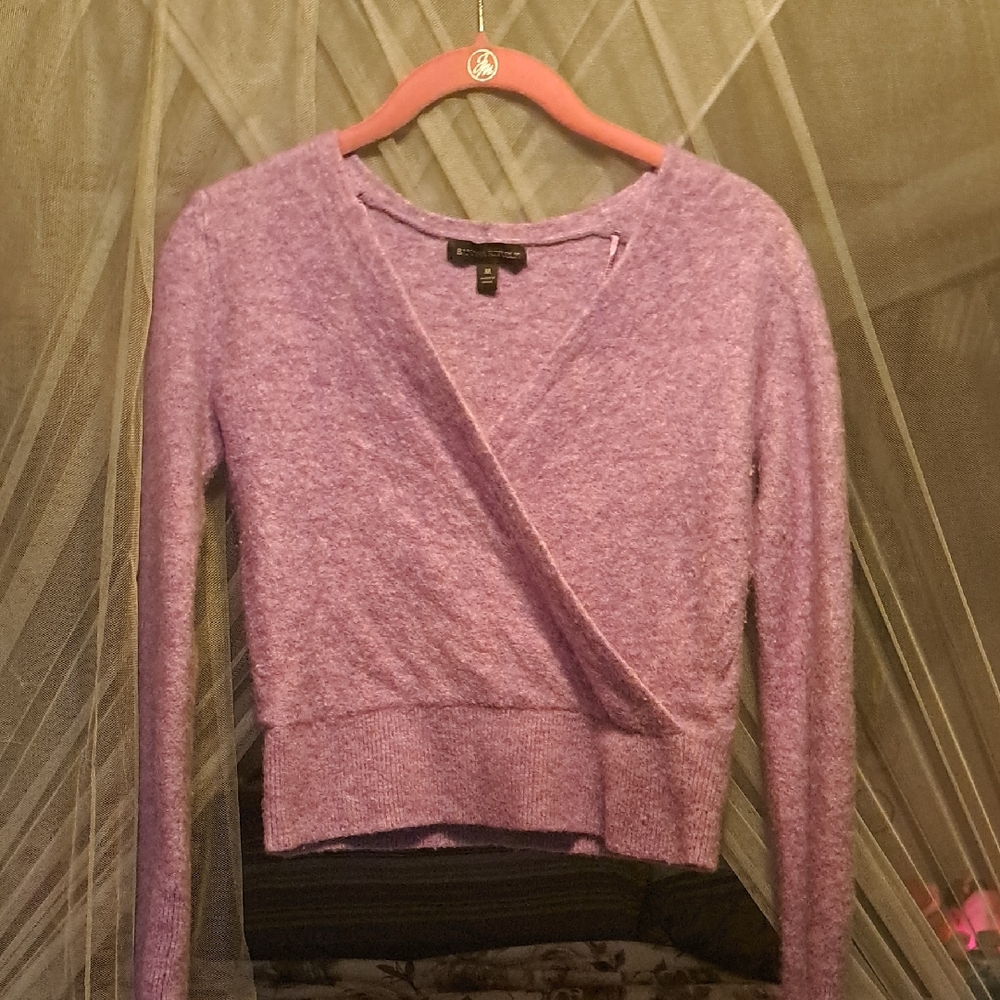 Banana Republic Lavender Knit Top
